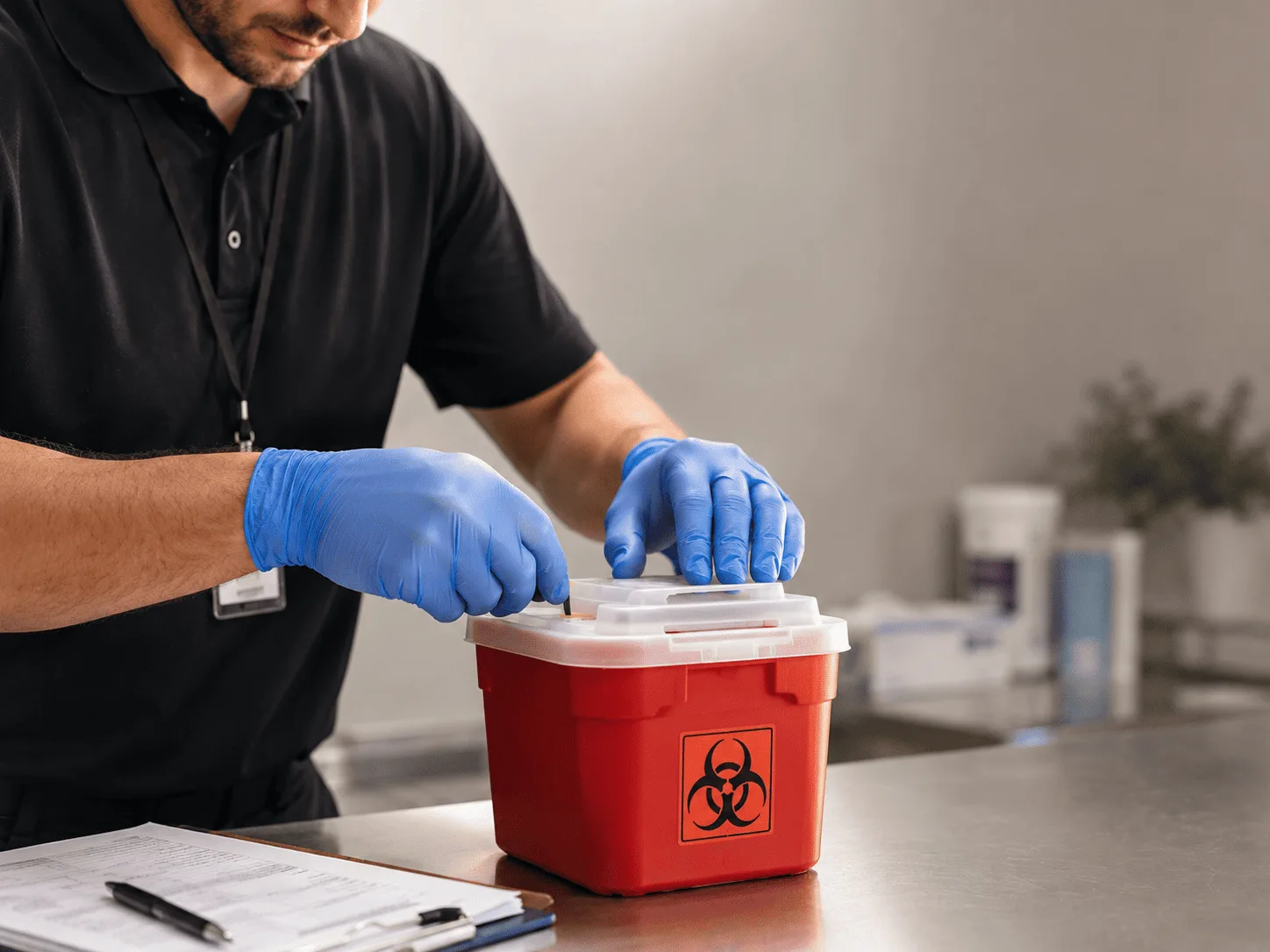 Why choose Sharps Waste Disposal in De Soto, KS